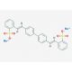 Disodium 4,4′-bis(2-sulfostyryl)biphenyl (CAS 27344-41-8) - chemical structure image