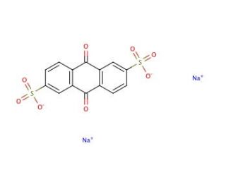 Disodium anthraquinone-2,6-disulfonate (CAS 853-68-9) - chemical structure image