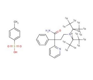 Disopyramide-d14 Tosylate Salt (CAS 1216989-88-6) - chemical structure image