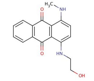 Disperse blue 3 (CAS 2475-46-9) - chemical structure image