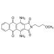 Disperse Blue 60 (CAS 12217-80-0) - chemical structure image