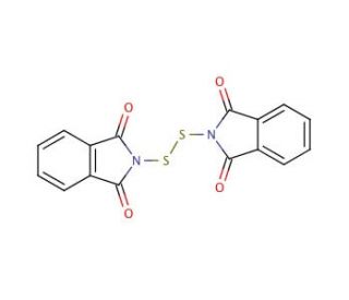Dithiobisphthalimide (CAS 7764-30-9) - chemical structure image