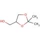 DL-1,2-Isopropylideneglycerol (CAS 100-79-8) - chemical structure image