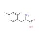 dl-2,4-Difluorophenylalanine (CAS 32133-35-0) - chemical structure image