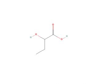 DL-2-Hydroxybutyric Acid (CAS 600-15-7) - chemical structure image