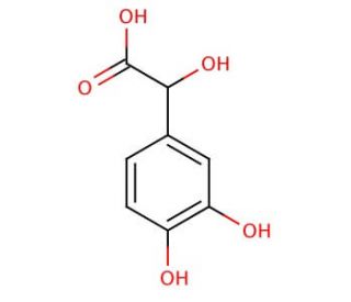 DL-3,4-Dihydroxymandelic acid (CAS 14883-87-5) - chemical structure image
