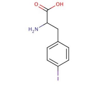 DL-4-Iodophenylalanine - chemical structure image