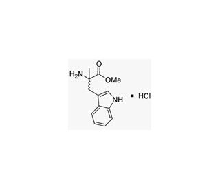 DL-a-Methyltryptophan methyl ester (CAS 114524-80-0 (non HCl Salt)) - chemical structure image