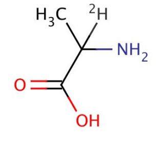 DL-Alanine-2-d (CAS 31024-91-6) - chemical structure image