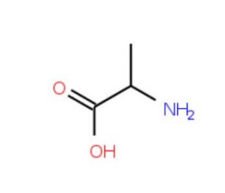 DL-Alanine (CAS 302-72-7) - chemical structure image