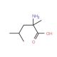 DL-α-Methylleucine (CAS 144-24-1) - chemical structure image