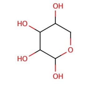 DL-Arabinose (CAS 147-81-9) - chemical structure image