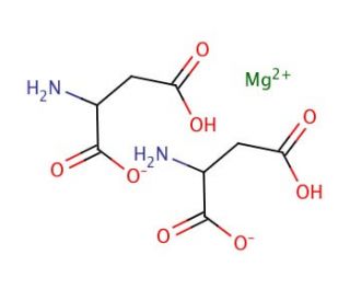 DL-Aspartic acid magnesium salt (CAS 7018-07-7) - chemical structure image