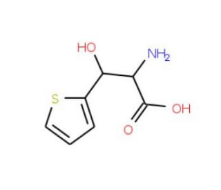 DL-beta-(2-Thienyl)-serine (CAS 32595-59-8) - chemical structure image