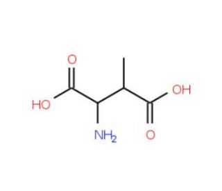 DL-beta-Methylaspartic Acid (CAS 6667-60-3) - chemical structure image