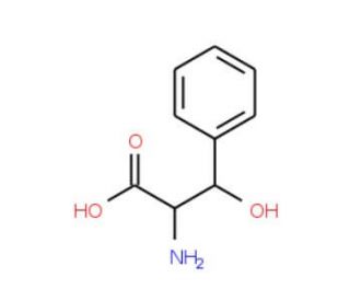 DL-beta-Phenylserine, threo form (CAS 1078-17-7) - chemical structure image