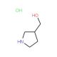 DL-beta-prolinol HCl (CAS 644971-22-2) - chemical structure image