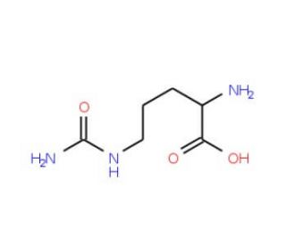 DL-Citrulline (CAS 627-77-0) - chemical structure image