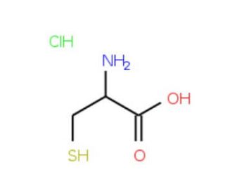 DL-Cysteine hydrochloride (CAS 10318-18-0) - chemical structure image