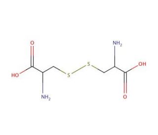 DL-Cystine (CAS 923-32-0) - chemical structure image