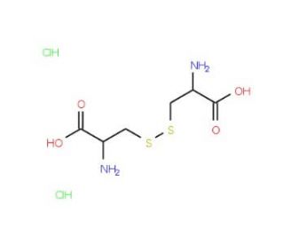 DL-Cystine Dihydrochloride (CAS 90350-38-2) - chemical structure image