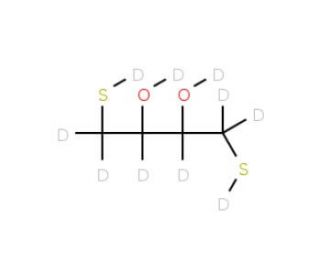 DL-Dithiothreitol-d<sub>10</sub> (CAS 302912-05-6) - chemical structure image