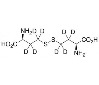 DL-Homocystine-3,3,3′,3′,4,4,4′,4′-d8 (CAS 108641-82-3) - chemical structure image