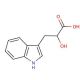 DL-Indole-3-lactic acid (CAS 832-97-3) - chemical structure image