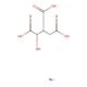 DL-Isocitric acid trisodium salt (CAS 1637-73-6 (anhydrous)) - chemical structure image