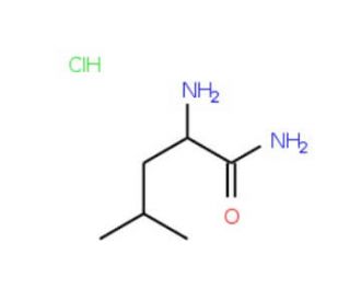 DL-Leucine amide hydrochloride (CAS 10466-60-1) - chemical structure image