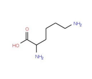 DL-Lysine (CAS 70-54-2) - chemical structure image