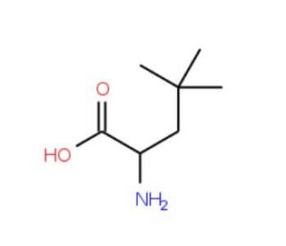 DL-Neopentylglycine (CAS 60122-72-7) - chemical structure image