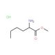 DL-Norleucine methyl ester hydrochloride (CAS 77300-48-2) - chemical structure image