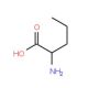 DL-Norvaline (CAS 760-78-1) - chemical structure image