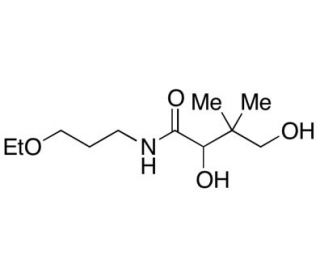 DL-Pantothenyl ethyl ether (CAS 667-84-5) - chemical structure image