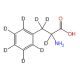 DL-Phenyl-d5-alanine-2,3,3-d3 (CAS 29909-00-0) - chemical structure image