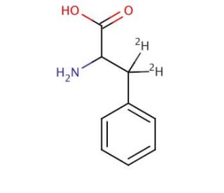 DL-Phenylalanine-3,3-d2 (CAS 96259-02-8) - chemical structure image