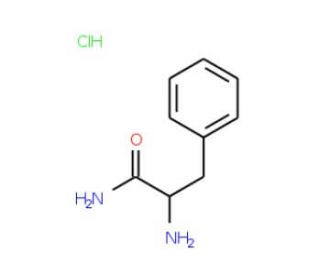 DL-Phenylalanine amide hydrochloride (CAS 108321-83-1) - chemical structure image