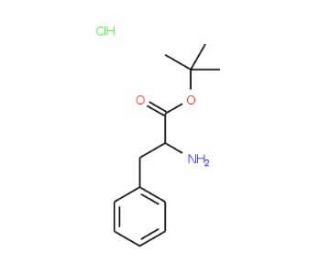 DL-Phenylalanine t-butyl ester hydrochloride (CAS 75898-47-4) - chemical structure image
