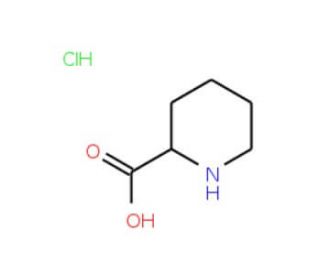 DL-Pipecolic acid hydrochloride (CAS 5107-10-8) - chemical structure image