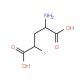 DL-threo-4-Fluoroglutamic acid (CAS 91383-47-0) - chemical structure image