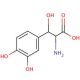 DL-threo-β-(3,4-Dihydroxyphenyl)serine (CAS 3916-18-5) - chemical structure image