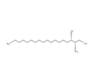 DL-threo-Dihydrosphingosine (CAS 73938-69-9) - chemical structure image