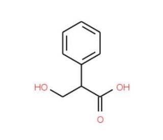 DL-Tropic acid (CAS 552-63-6) - chemical structure image