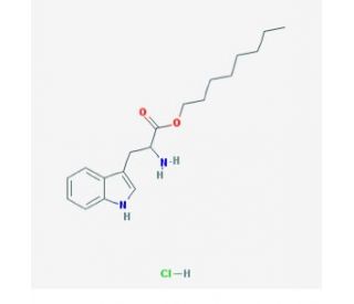 DL-Tryptophan octyl ester hydrochloride (CAS 6278-90-6) - chemical structure image