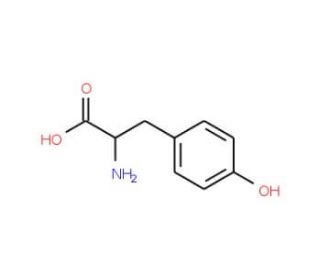 DL-Tyrosine (CAS 556-03-6) - chemical structure image