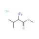 DL-Valine methyl ester hydrochloride (CAS 5619-05-6) - chemical structure image