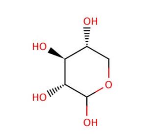 DL-Xylose (CAS 25990-60-7) - chemical structure image