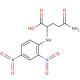 DNP-L-glutamine (CAS 1602-41-1) - chemical structure image