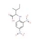 DNP-L-isoleucine (CAS 1655-56-7) - chemical structure image